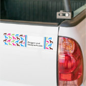 Designerhunde Autoaufkleber (Auf Lkw)