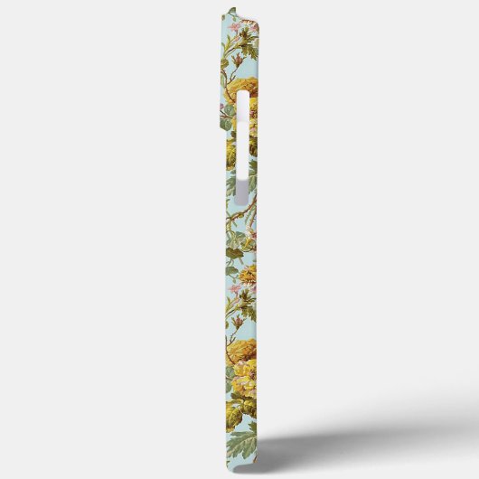 Designerisches Design Rosa Blume Kunstmuster Case-Mate iPhone Hülle (Rückseite / Links)