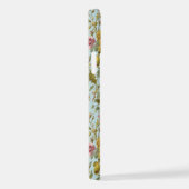 Designerisches Design Rosa Blume Kunstmuster iPhone Hülle (Rechte Seite)