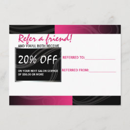 Designerkarte für Rosa-Schere