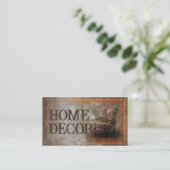 Designerkarte für Vintages klassisches Design Visitenkarte (Stehend Vorderseite)