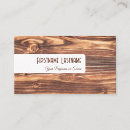 Designermöbel in Braun und Weiß Visitenkarte