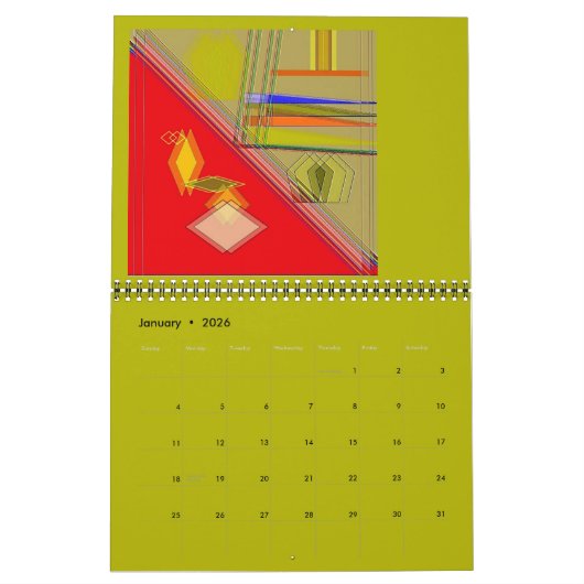 "Designer's Fun"-Mauerkalender Kalender (Jan 2026)