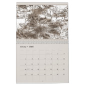 "Designer's Treasure Cove" (zwei Seiten) Kalender (Jan 2026)