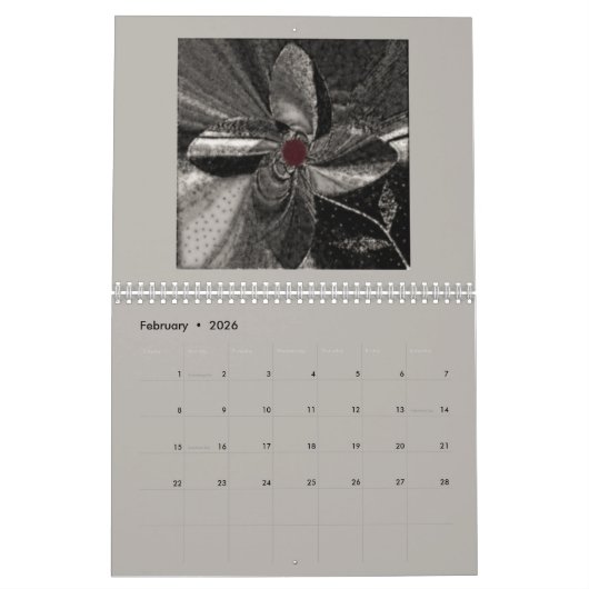 "Designer's Treasure Cove" (zwei Seiten) Kalender (Feb 2026)