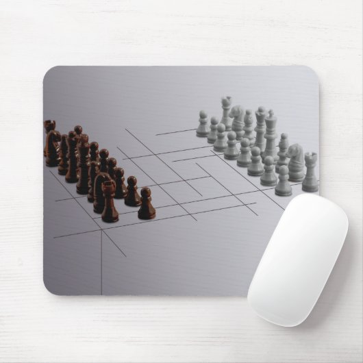 Designerschach Mousepad (Mit Mouse)