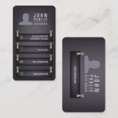 Designerstil Visitenkarte (Vorne/Hinten)