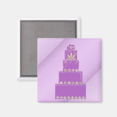 Designertorte Magnet (Vorderseite/Rückseite)