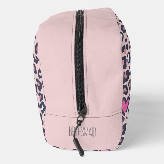 Designerverpackung für Toilettenartikel | Leopard  Waschbeutel (Rechts)