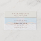 DesignerVisitenkarten für den Pool Visitenkarte (Rückseite)