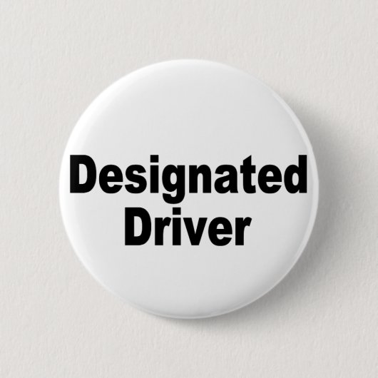 Designierter Fahrer Button (Vorderseite)