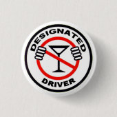Designierter Fahrer Button (Vorderseite)