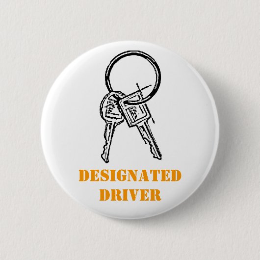 Designierter Fahrer Button (Vorderseite)