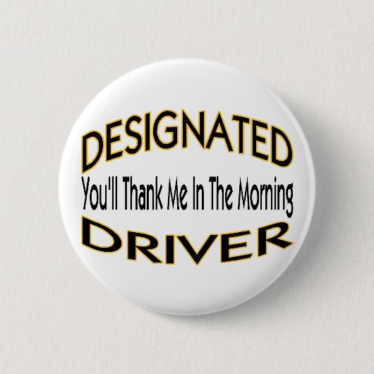 Designierter Fahrer Button (Vorderseite)