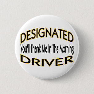 Designierter Fahrer Button