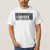 Designierter Fahrer T-Shirt (Vorderseite)