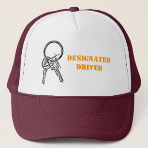 Designierter Fahrer Truckerkappe
