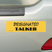 Designierter Talker-Autoaufkleber Autoaufkleber (Auf Auto)