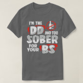 Designierter Treiber für den Freiwilligen-Antrieb T-Shirt (Design vorne)