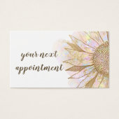 Designkarte für Sonnenblumen (Vorderseite)