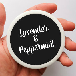 Designkleber für moderne Kerzen Runder Aufkleber