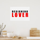 Designliebhaber Poster (Küche)