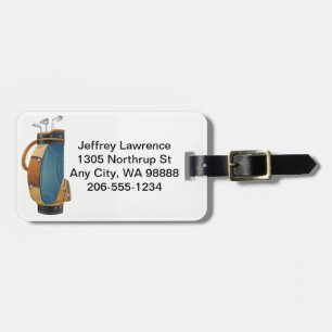 Designmarken für Golf Bag Gepäckanhänger