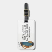 Designmarken für Golf Bag Gepäckanhänger (Vorderseite vertikal)