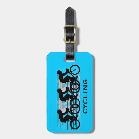 Designmarken für Radfahrgeräte Gepäckanhänger (Vorderseite vertikal)