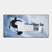 Designmatte für Surfbretter Schreibtischunterlage (Tastatur & Maus)