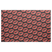 Designmuster für rote Lippen Stoff (Fat Quarter (45,7 x 55,9 cm))