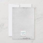 Designmuster für süße und Niedliche Chickadeen Dankeskarte (Rückseite)