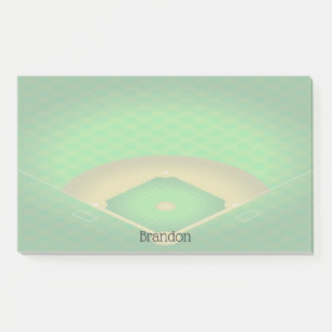 Designnotizen für Baseball Diamond Set Post-it Klebezettel