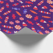 Designpapier für Candies Geschenkpapier (Ecke)