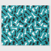 Designpapier für Schachfiguren Geschenkpapier (Flach)