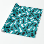 Designpapier für Schachfiguren Geschenkpapier (Ungerollt)