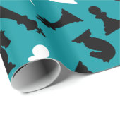 Designpapier für Schachfiguren Geschenkpapier (Rolleneckpunkt)