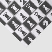 Designpapier für Schachfiguren Seidenpapier (Detail)