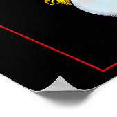 Designplakat für Dracula V1 Poster (Ecke)