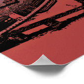 Designplakat für Dracula V2 Poster (Ecke)