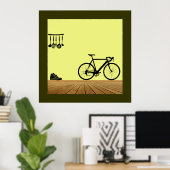 Designplakat für moderne Küche Poster (Heimbüro)