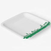 Designplatte Pappteller (Gewinkelt)