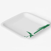 Designplatte Pappteller (Gewinkelt)