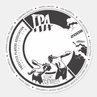 Designpreis 2008 [Stickers] Runder Aufkleber