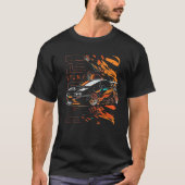 Designs and tuning sayings for Japanese car fans T-Shirt (Vorderseite)