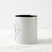 Designs für Augenfänger Zweifarbige Tasse (Mittel)