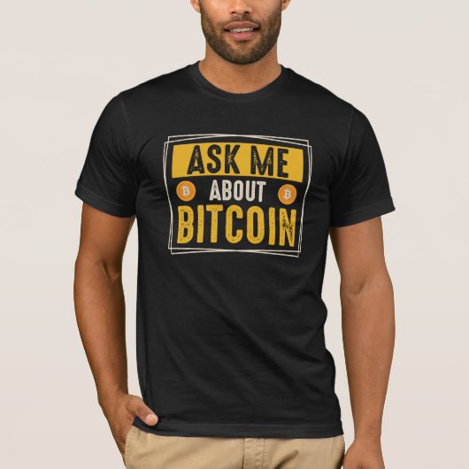 Designs für Bitcoin- und Cryptowährungs-T - Shirt (Vorderseite)