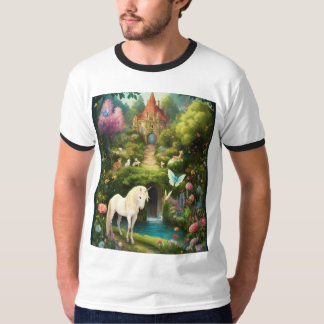 Designs für den verzauberten Einhornwald-T - Shirt
