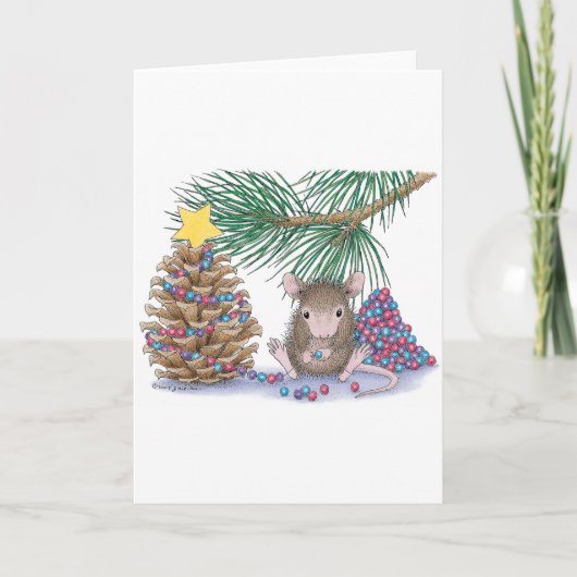 Designs für die Maus Feiertagskarte (Vorderseite)