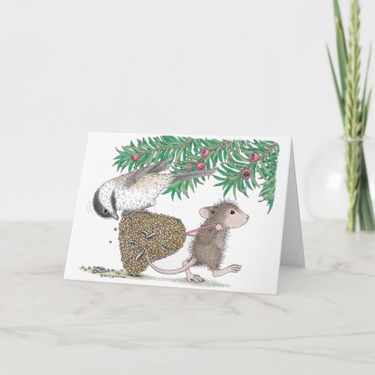 Designs für die Maus Feiertagskarte (Vorderseite)